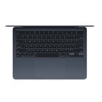 AppleMacBookAir13LaptopcuProcesorM38nucleeCPUsi10nucleeGPU16GBRAM512GBSSDMidnight