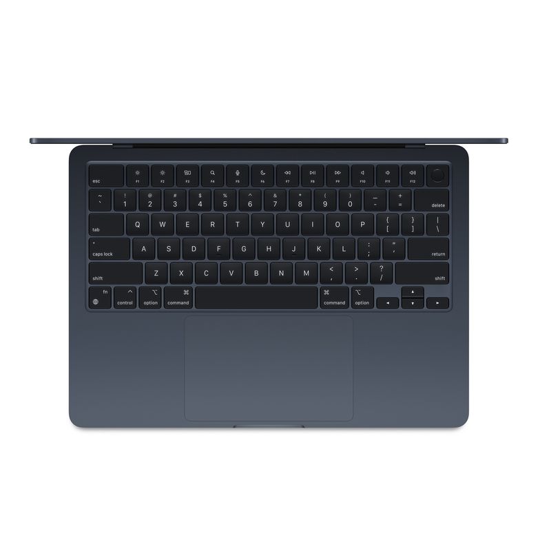 AppleMacBookAir13LaptopcuProcesorM38nucleeCPUsi10nucleeGPU16GBRAM512GBSSDMidnight