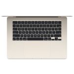 AppleMacBookAir15LaptopcuProcesorM38nucleeCPUsi10nucleeGPU16GBRAM512GBSSDStarlight
