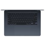 AppleMacBookAir15LaptopcuProcesorM38nucleeCPUsi10nucleeGPU16GBRAM512GBSSDMidnight