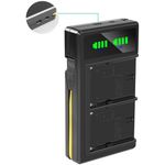 GVM-NP-F970-Kit-2-Acumulatori-NP-F-6600mAh-Li-ion-cu-Incarcator-Dublu-2