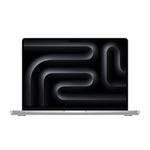 Apple MacBook Pro 14" cu Procesor M3 8 nuclee CPU si 10 nuclee GPU 16GB RAM 1TB SSD Silver