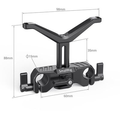 Smallrig BSL2680 LWS Suport Universal de Obiectiv 15mm