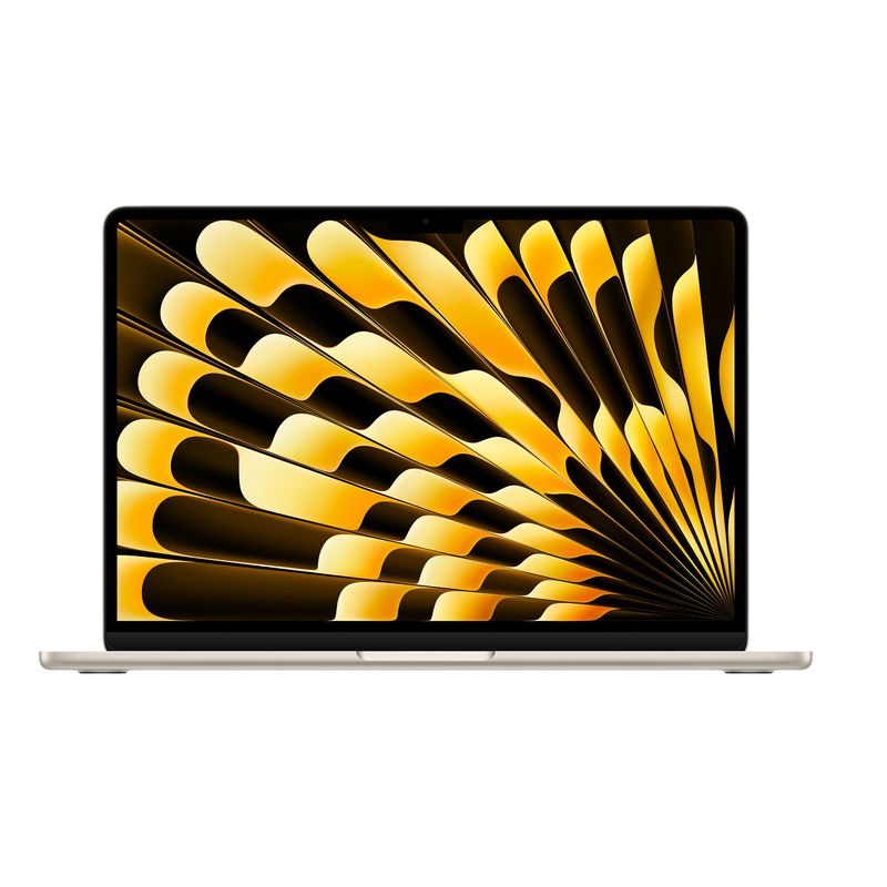 Apple-MacBook-Air-13--Laptop-cu-Procesor-M3-8-nuclee-CPU-si-10-nuclee-GPU-8GB-RAM-256GB-SSD-Starlight