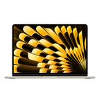 Apple MacBook Air 15" Laptop cu Procesor M3 8 nuclee CPU si 10 nuclee GPU 8GB RAM 256GB SSD Starlight