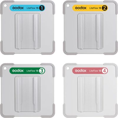 Godox Liteflow15 Kit 4 Reflectoare 15cm (D1，D2，D3，D4)