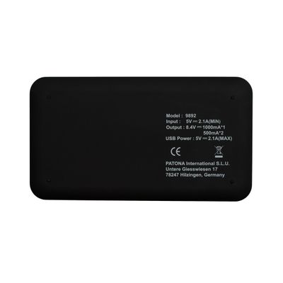 Patona Incarcator Dublu pentru Sony NP-FZ100 Functie Powerbank si Protectie pentru 2 Carduri SD