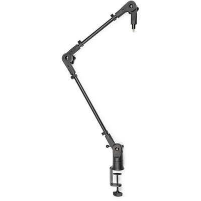 Gator Frameworks Slim Profile Suport Birou cu Brat Articulat pentru Microfon