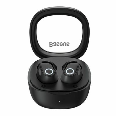 Baseus Bowie WM02 Casti Wireless Bluetooth 5.3 Microfon Negru