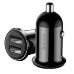 Baseus-Incarcator-Auto-Grain-Pro-Car-Charger-Dual-USB-4.8A-Negru