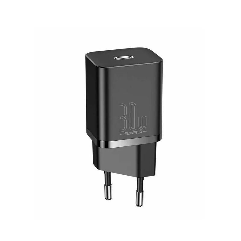 Baseus-Incarcator-Retea-Super-Si-QC-IC-30W-Negru