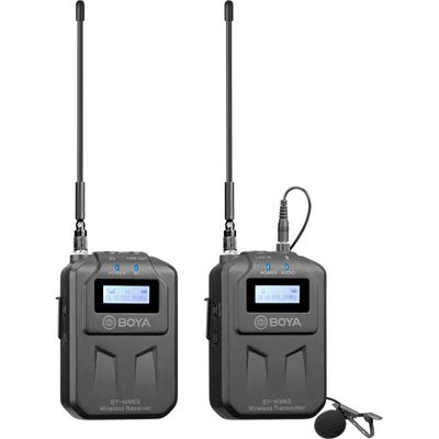 Resigilat: Boya BY-WM6S Linie Wireless UHF cu Microfon Lavaliera - RS125052760-2