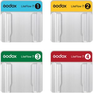 Godox Liteflow7 Kit  4 Reflectoare 7cm (D1，D2，D3，D4)