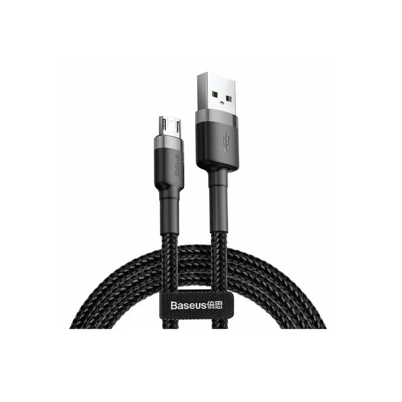 Baseus-Cafule-Cablu-USB-micro-USB-2.4A-0.5m-Negru