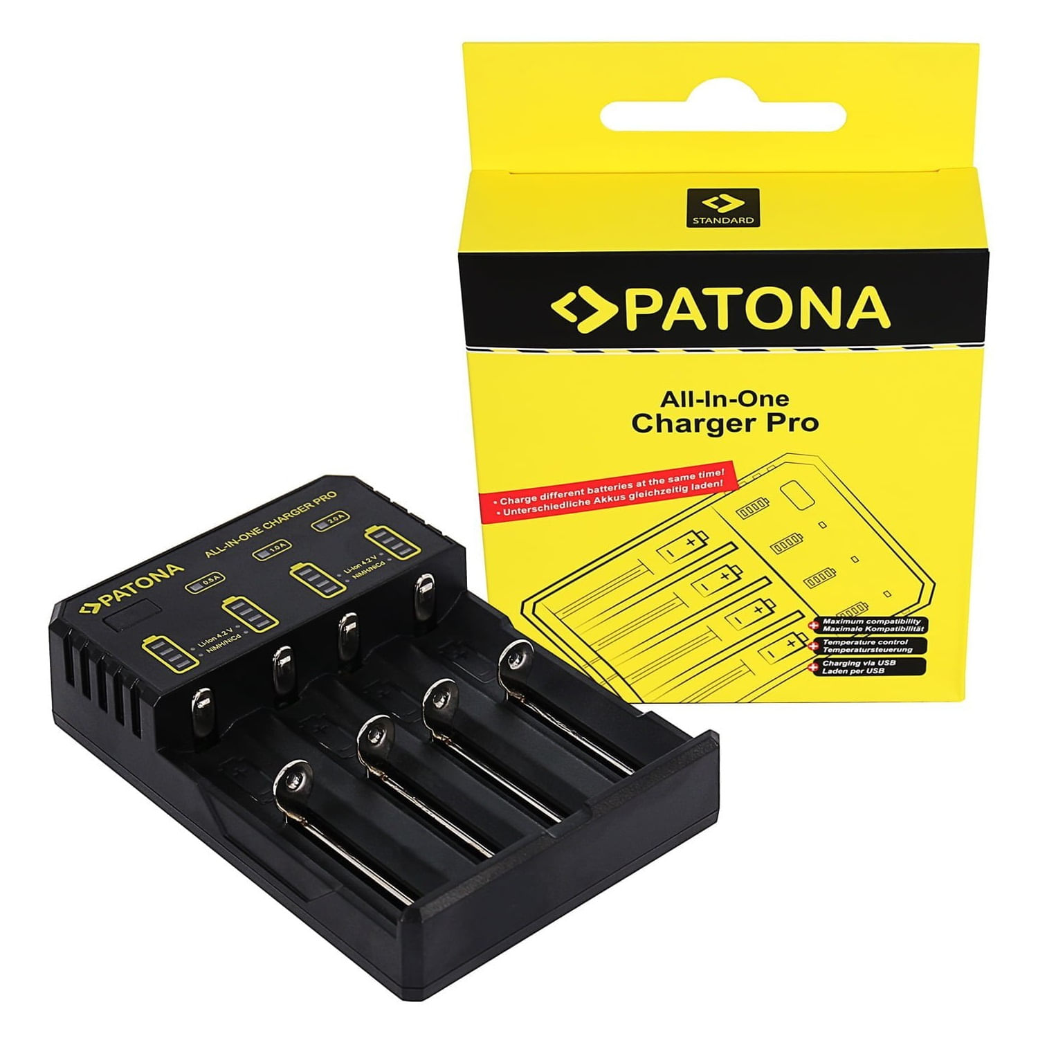 PATONA Incarcator USB pentru CR123A