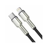 Baseus-Cafule-Seria-Metal-Cablu-Lightining-la-USB-C-PD-20W-1m-Negru