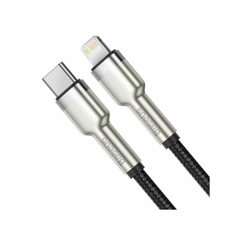 Baseus-Cafule-Seria-Metal-Cablu-Lightining-la-USB-C-PD-20W-1m-Negru