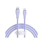 BaseusPuddingCabluFastChargeLightningUSBC20W12mPurple