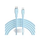 Baseus Pudding Cablu Fast Charge Lightning USB-C 20W 2m Albastru