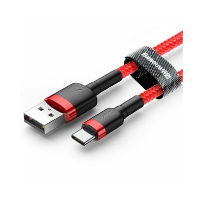 Baseus Cafule Cablu USB la USB-C 2A 2m Rosu