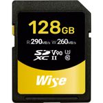 WiseCarddeMemorieSDXCUHSIIV90128GB
