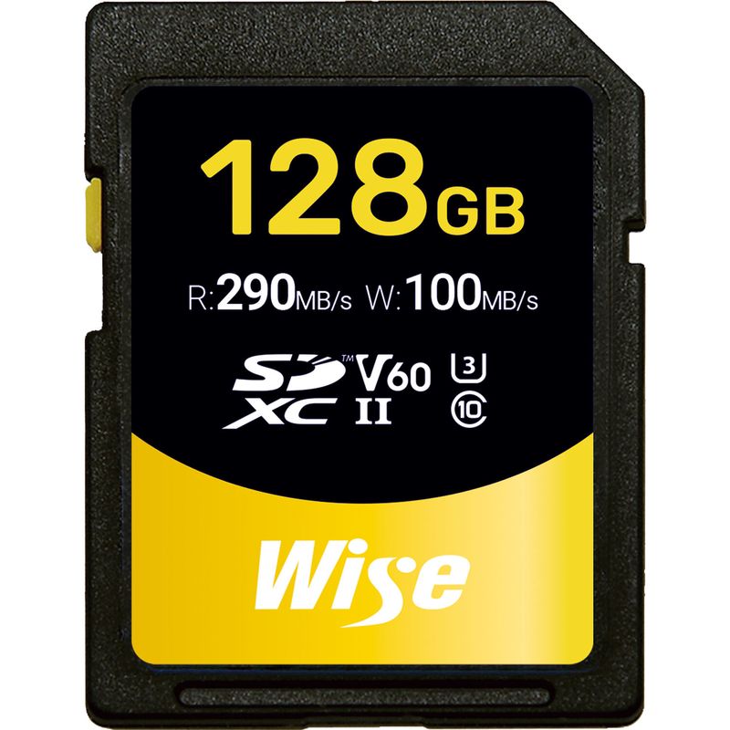 Wise-Card-de-Memorie-SDXC-UHS-II-V60-128GB