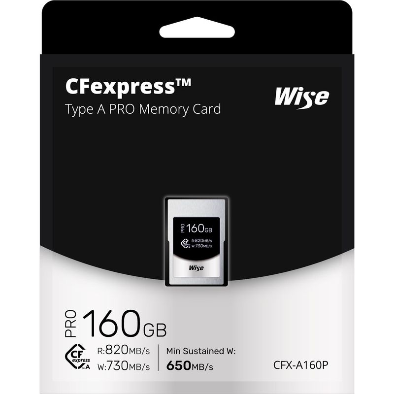 Wise-Card-de-Memorie-CFexpress-Type-A-PRO-160GB.2