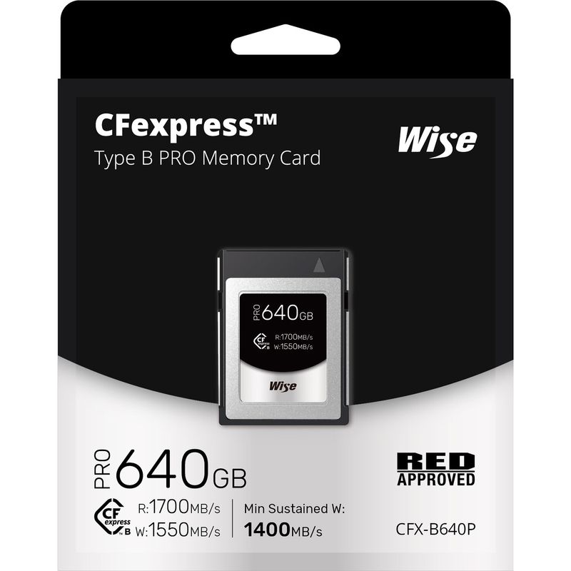 Wise-Card-de-Memorie-CFexpress-Type-B-PRO--RED-Edition--640GB.2