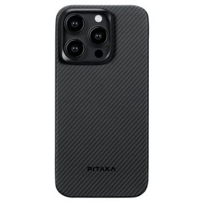 Pitaka Husa MagEZ Case 4 Twill 600D pentru iPhone 15 Pro Max Negru/Gri