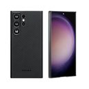 Pitaka Husa Mag EZ Case Twill Negru/Gri pentru Galaxy S23 Ultra