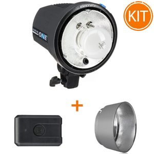 Kit Elinchrom D-Lite RX ONE Blit 100W cu Interfata Control si Reflector 16cm 90 grade