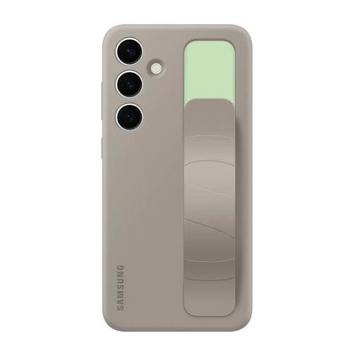 Samsung Husa Standing Grip Case pentru Samsung Galaxy S24 Maro Taupe