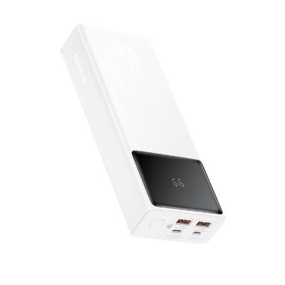 Baseus Acumulator Extern  Star-Lord Digital Display Fast Charge 20000mAh 65W Alb  Cablu USB - USB-C 0.3m