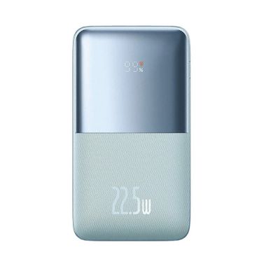 Baseus Acumulator Extern Bipow Pro Digital Display Fast Charge 20000mAh 22.5W Albastru Cablu USB USB-C 0.3m