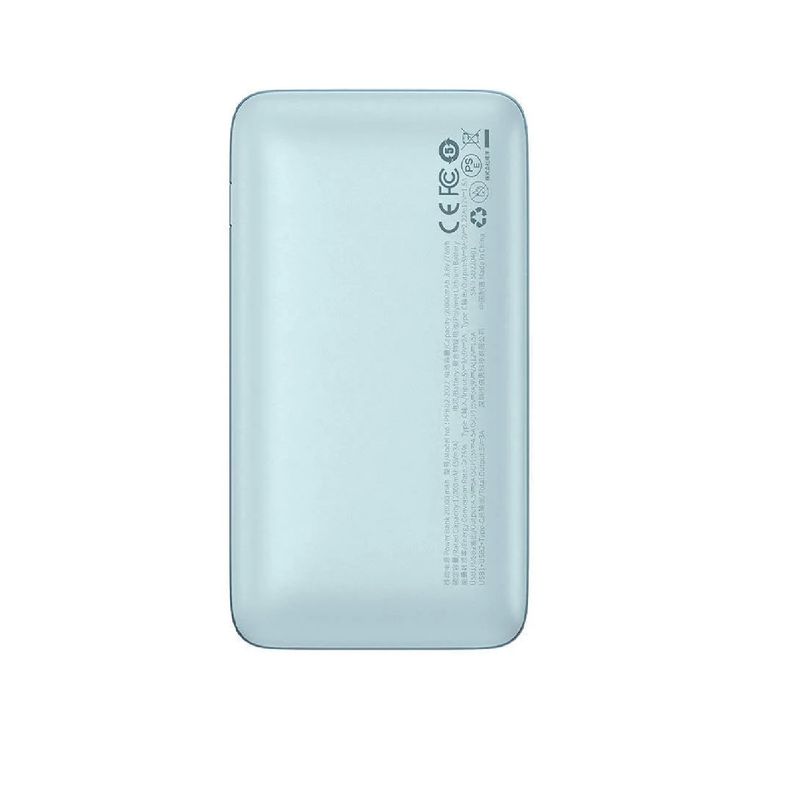 BaseusAcumulatorExternBipowProDigitalDisplayFastCharge20000mAh225WAlbastruCabluUSBUSBC03m