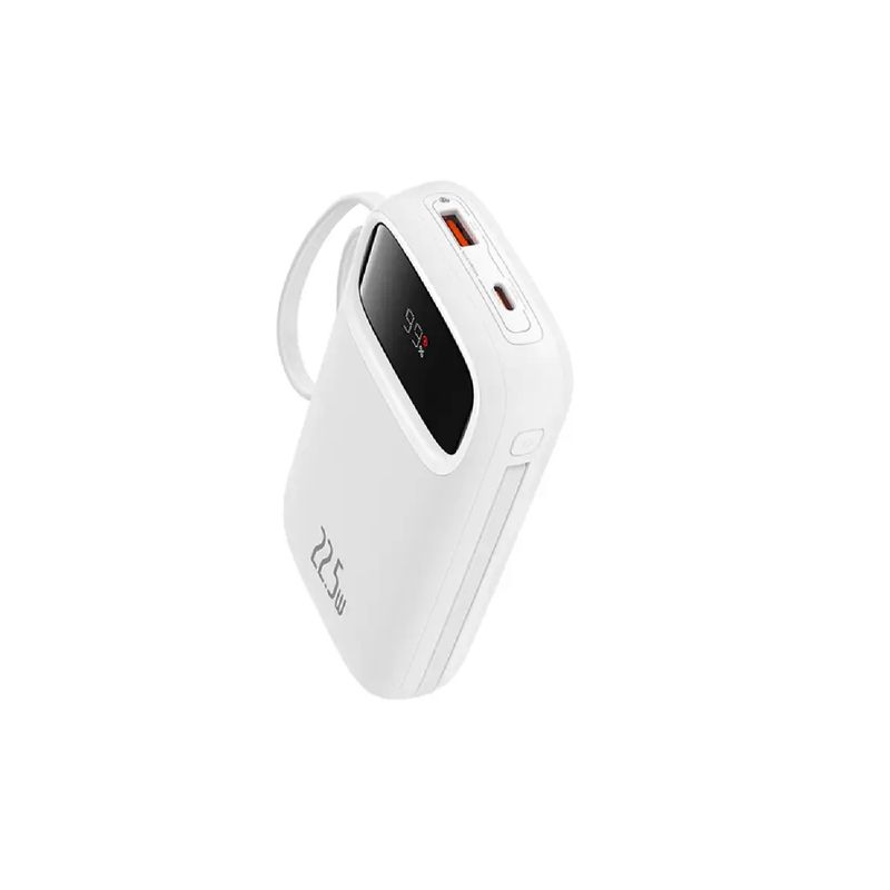 Baseus-Acumulator-Extern-Qpow2-Dual-Cablu-Digital-Display-Fast-Charge-10000mAh-22.5W-Alb-Cablu-USB-C-0.3m-2