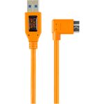 TetherToolsTetherProCabluAdaptorUSB30laUSB30MicroB50cmPortocaliu