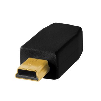 TetherTools TetherPro Cablu USB 2.0 la Mini-B 5-Pin 4.6m Negru