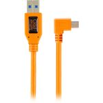 TetherTools-TetherPro-Cablu-Adaptor-USB-2.0-la-Mini-B-5-pin-50cm-Portocaliu