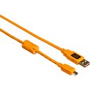 TetherTools TetherPro Cablu USB 2.0 la Mini-B 5-Pin 30cm Portocaliu