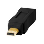 TetherToolsTetherProCabluUSB20laMiniB8Pin30cmNegru