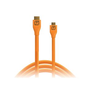 TetherTools TetherPro Cablu HDMI Mini la HDMI 2.0 4.6m Portocaliu