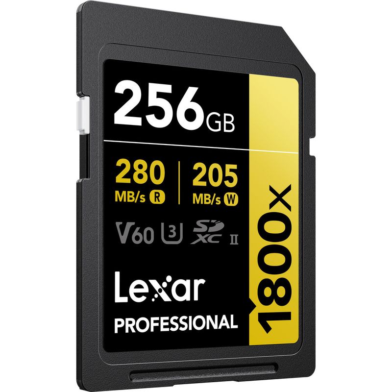 Lexar-Card-de-Memorie-SDXC-Professional-UHS-II-BL-1800x-256GB-V60-Gold-2