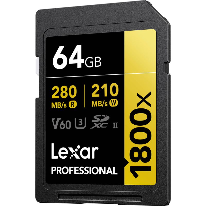 Lexar-Card-de-Memorie-SDXC-Professional-UHS-II-BL-1800x-64GB-V60-Gold-3