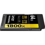 LexarCarddeMemorieSDXCProfessionalUHSIIBL1800x64GBV60Gold