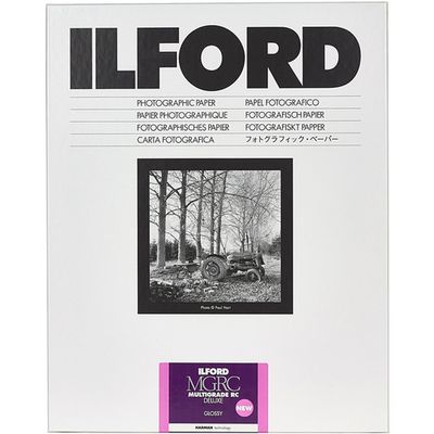 Ilford Multigrade RC Deluxe Hartie Foto Lucios 12,7 x 17,8 cm 25 coli