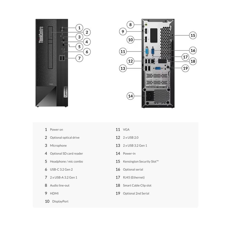 LenovoThinkCentreneo50sGen4SFFDesktopIntelCorei713700IntelUHDGraphics77016GBRAM512GBSSD