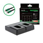 Patona-Incarcator-Premium-Dual-PD-pentru-Panasonic-DMW-BLK22-Intrare-Iesire-USB-C