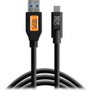 Tether Tools TetherPro Cablu USB 3.0 la USB-C 4.6m Negru