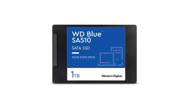 WD Blue SA510 SSD 1TB SATA 6Gbps 2.5